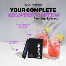 Load image into Gallery viewer, bback hydrate berry recovery boost (1 box) + 1 free bback box