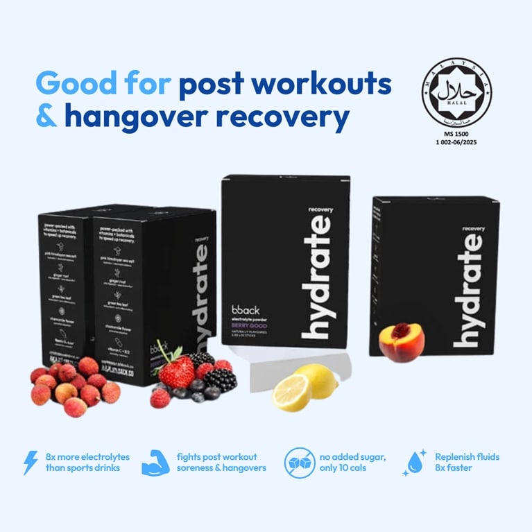 bback hydrate berry recovery boost (2+2 FREE box)