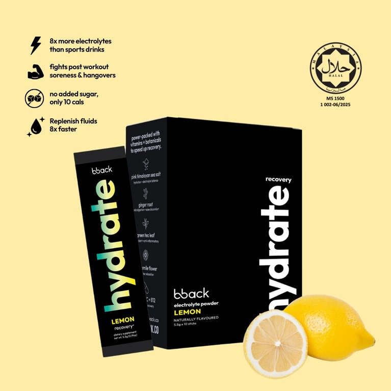 bback hydrate berry recovery boost (2+2 FREE box)