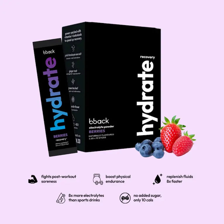 bback hydrate recovery boost (2+2 FREE box)